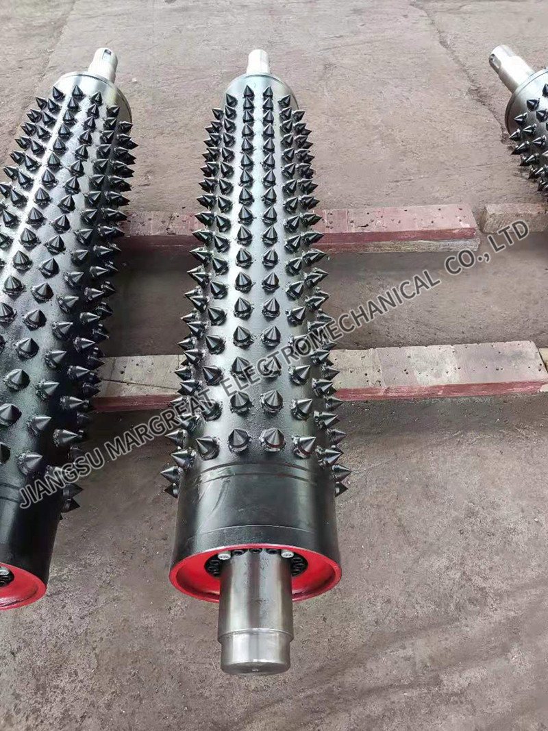 Clean the pricking roller